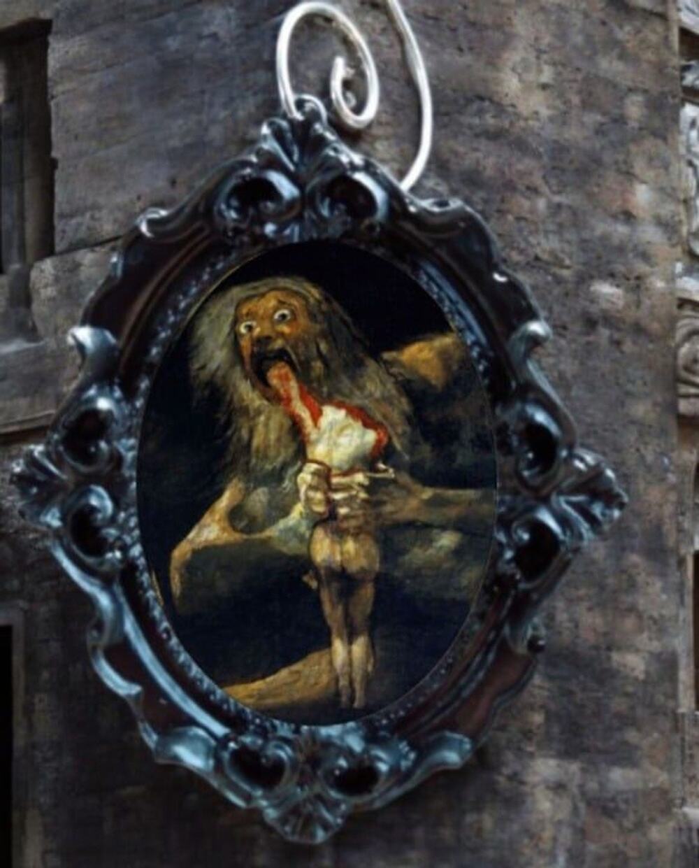 Saturn Devouring his Son Christmas Tree Ornament Francisco Goya 1823